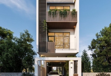 Báo giá xây nhà phố 3 tầng trọn gói tại Hóc Môn năm 2026