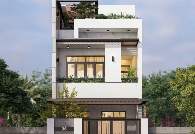 Top 5 mẫu nhà phố 2 tầng đẹp tại Hóc Môn 2025