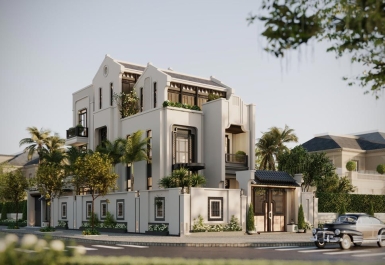 45+ Mẫu nhà phố phong cách Indochine đẹp, ấn tượng tại Vũng Tàu