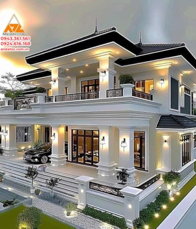 Biệt thự hiện đại sang trọng