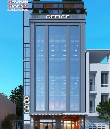 Tòa nhà văn phòng hiện đại TP Thủ Đức