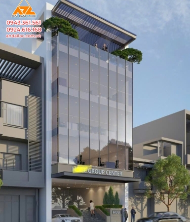 Thiết kế tòa nhà văn phòng hiện đại Quận 1